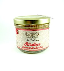 Tartine sardines tomate basilic